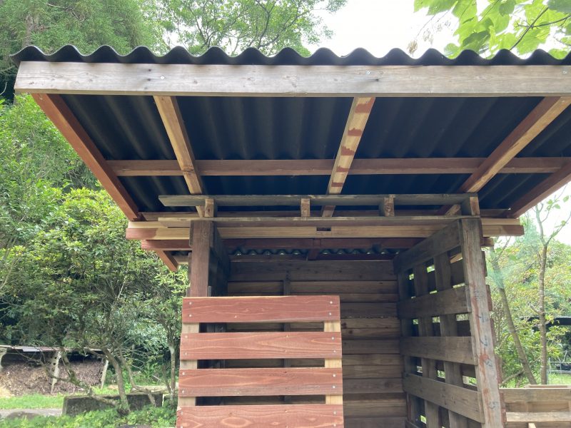 Diyパレット小屋 トカラヤギも満足 ヤギ小屋作りました ヤギーズランド